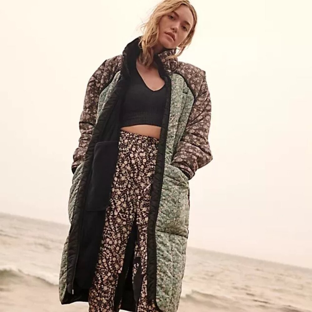 FP Movement by Free People Multicolor Puffer Jacket